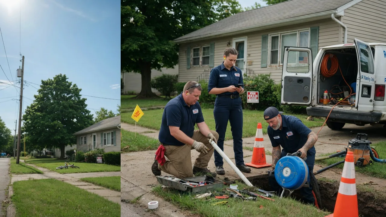 Sewer Line Repair in Hungerford, TX near me
